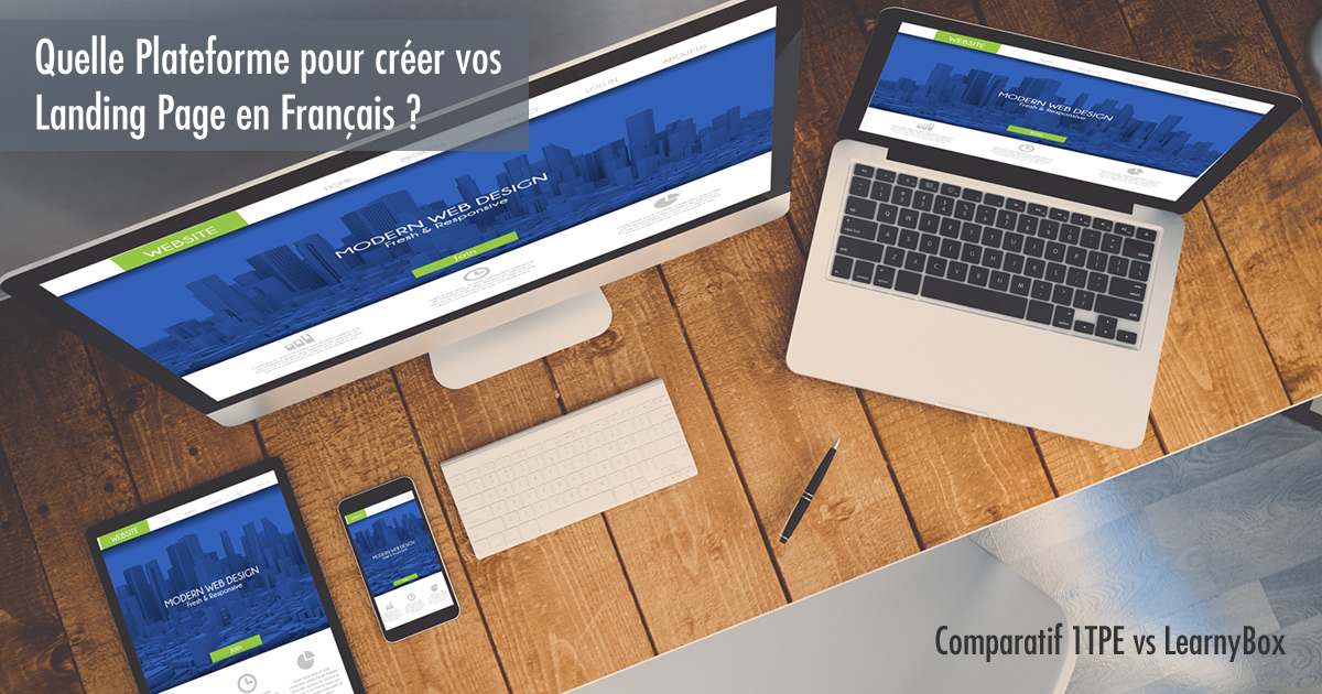 Créer une Landing Page en Français