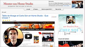 Monter son Home Studio Blog: astuces pour faire de la musique chez soi
