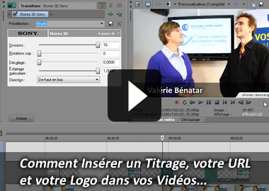 Vidéo Marketing: Comment insérer un Titrage, votre Logo et votre URL dans vos Videos